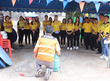 อบรมโครงการสร้างการรับรู้และซักซ้อมแผนป้องกันและระงับอัคคีภัย ... พารามิเตอร์รูปภาพ 9